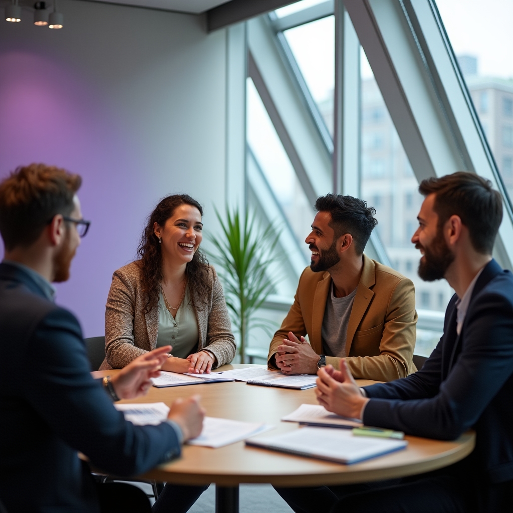 Group workshop on self-confidence at Caplenorio Amsterdam